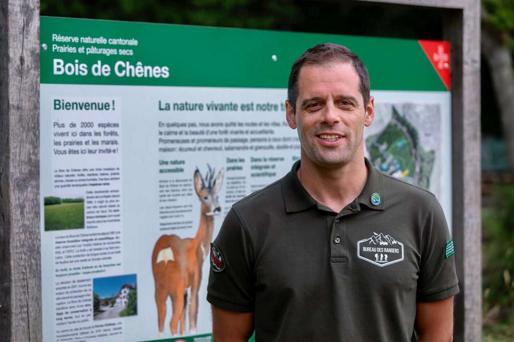 Ranger du Bureau des Rangers au Bois de Chênes de Genolier